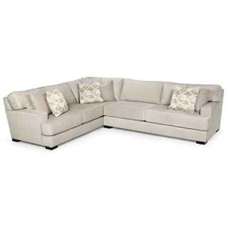 Casual L-Shaped Sectional